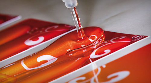 Servicio de impresión por gota de resina