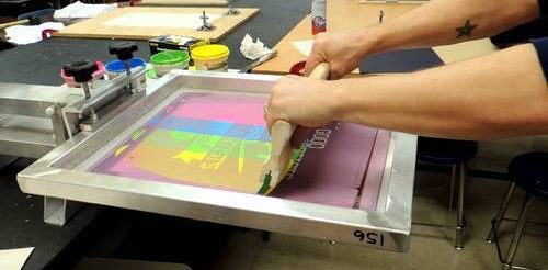 Servicio de serigrafía